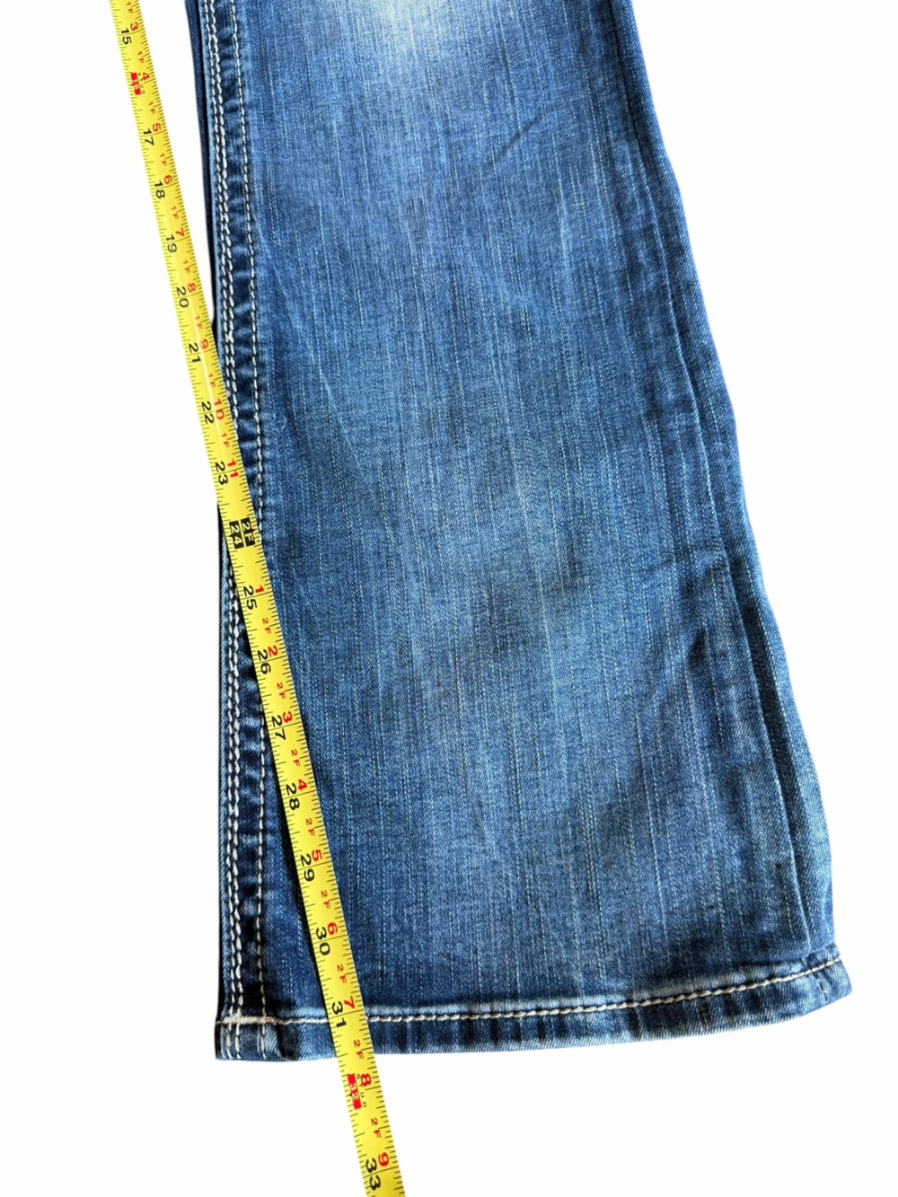Rock Revival Sunee Boot Jeans Women’s 31 Medium Wash Stretch Embroidered Bootcut - Picture 14 of 16